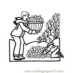 Herfst 02 Free Coloring Page for Kids
