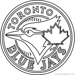 MLB Team Logos Coloring Pages for Kids - Download MLB Team Logos