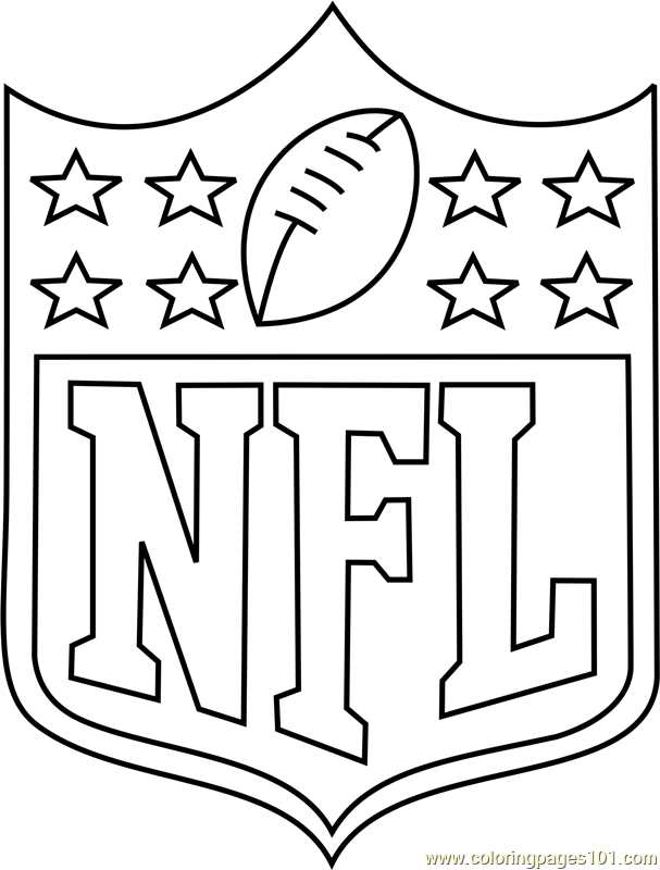 Nfl Football Team Logos Coloring Pages Coloring Pages