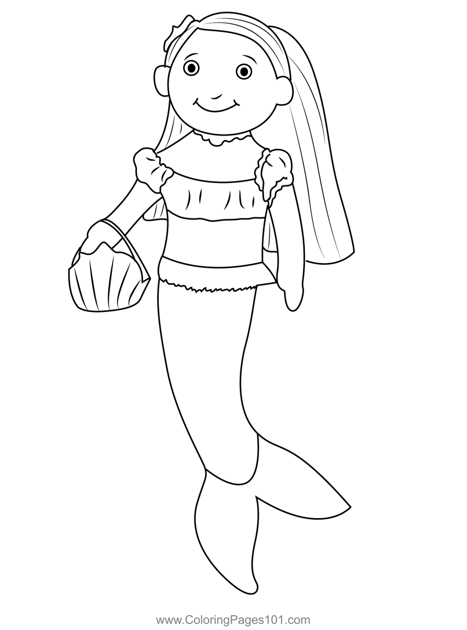 Mermaid Groovy Girl