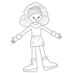 The Leticia Free Coloring Page for Kids