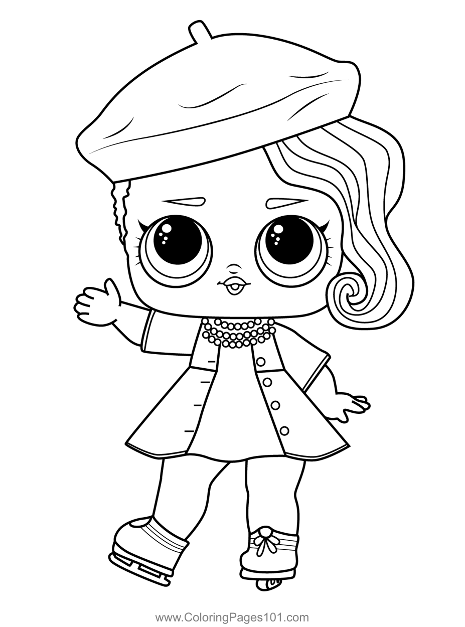 LOL surprise coloring page, LOL doll coloring pages, LOL surprise, LOL  pets coloring page