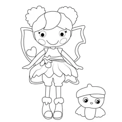 Autumn Spice Lalaloopsy Free Coloring Page for Kids