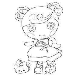 Breeze E. Sky Lalaloopsy Free Coloring Page for Kids