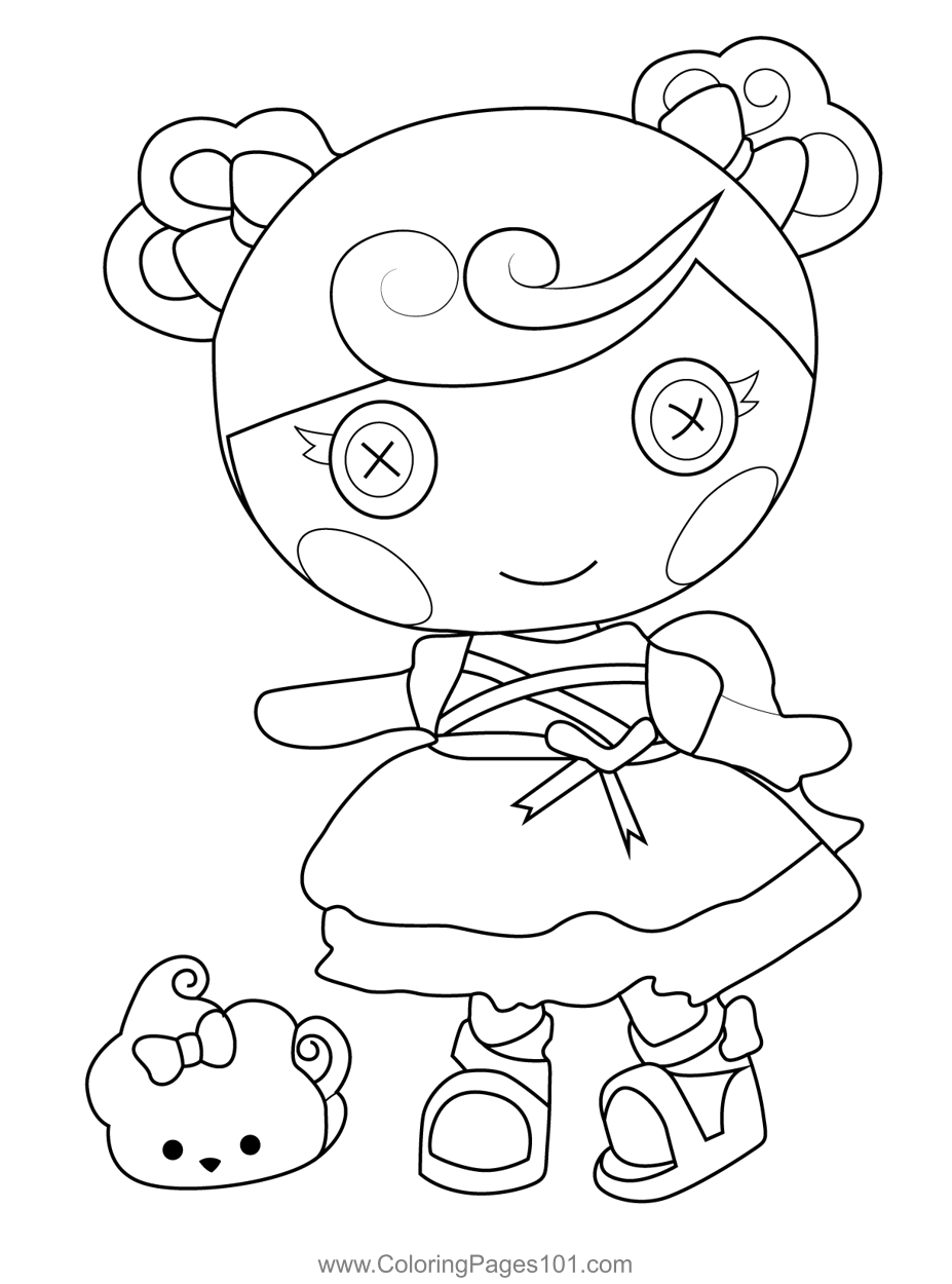 Breeze E. Sky Lalaloopsy Coloring Page for Kids - Free Lalaloopsy ...