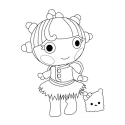 Dream E. Wishes Lalaloopsy Free Coloring Page for Kids
