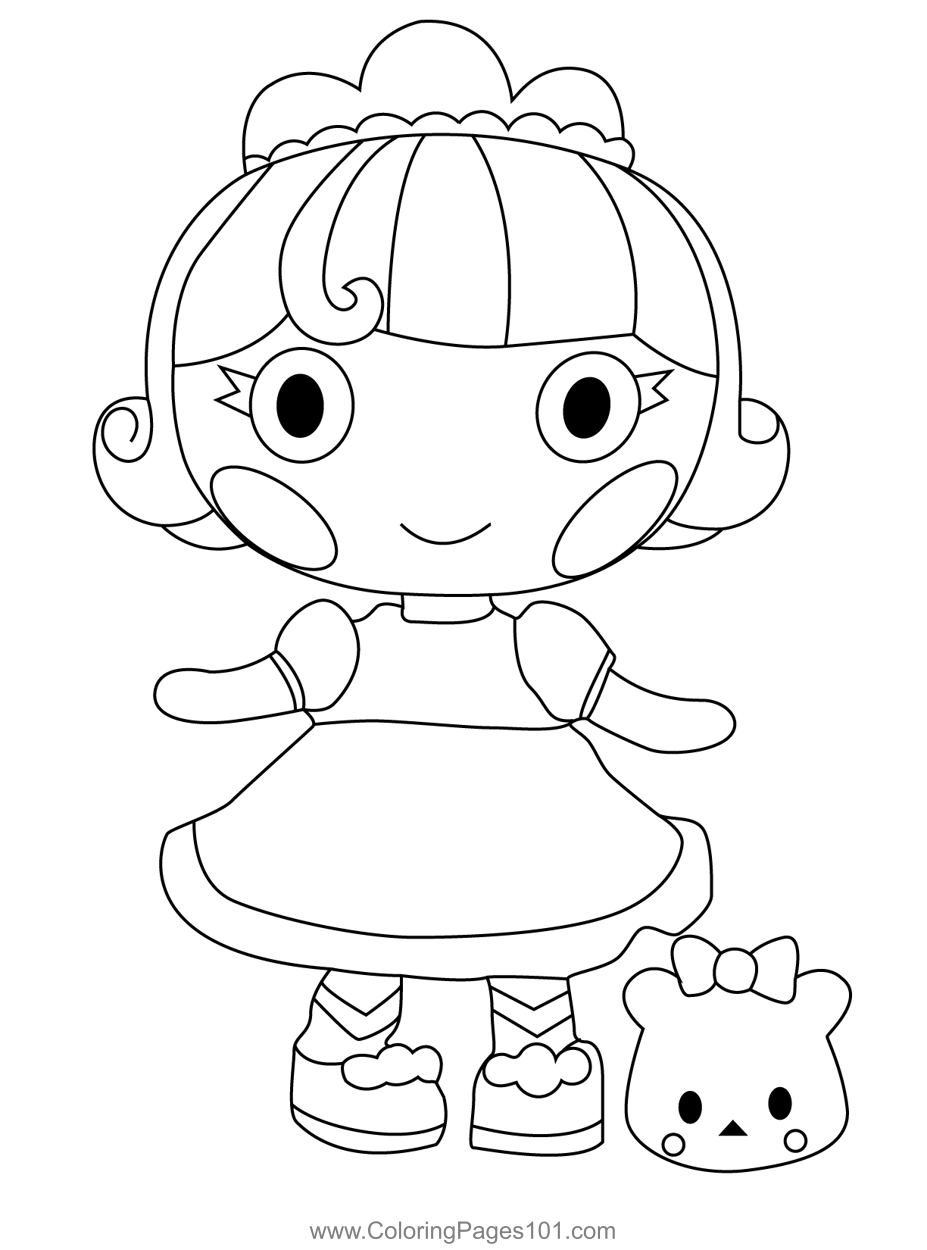 Giggly Fruit Drops Lalaloopsy Coloring Page for Kids - Free Lalaloopsy ...