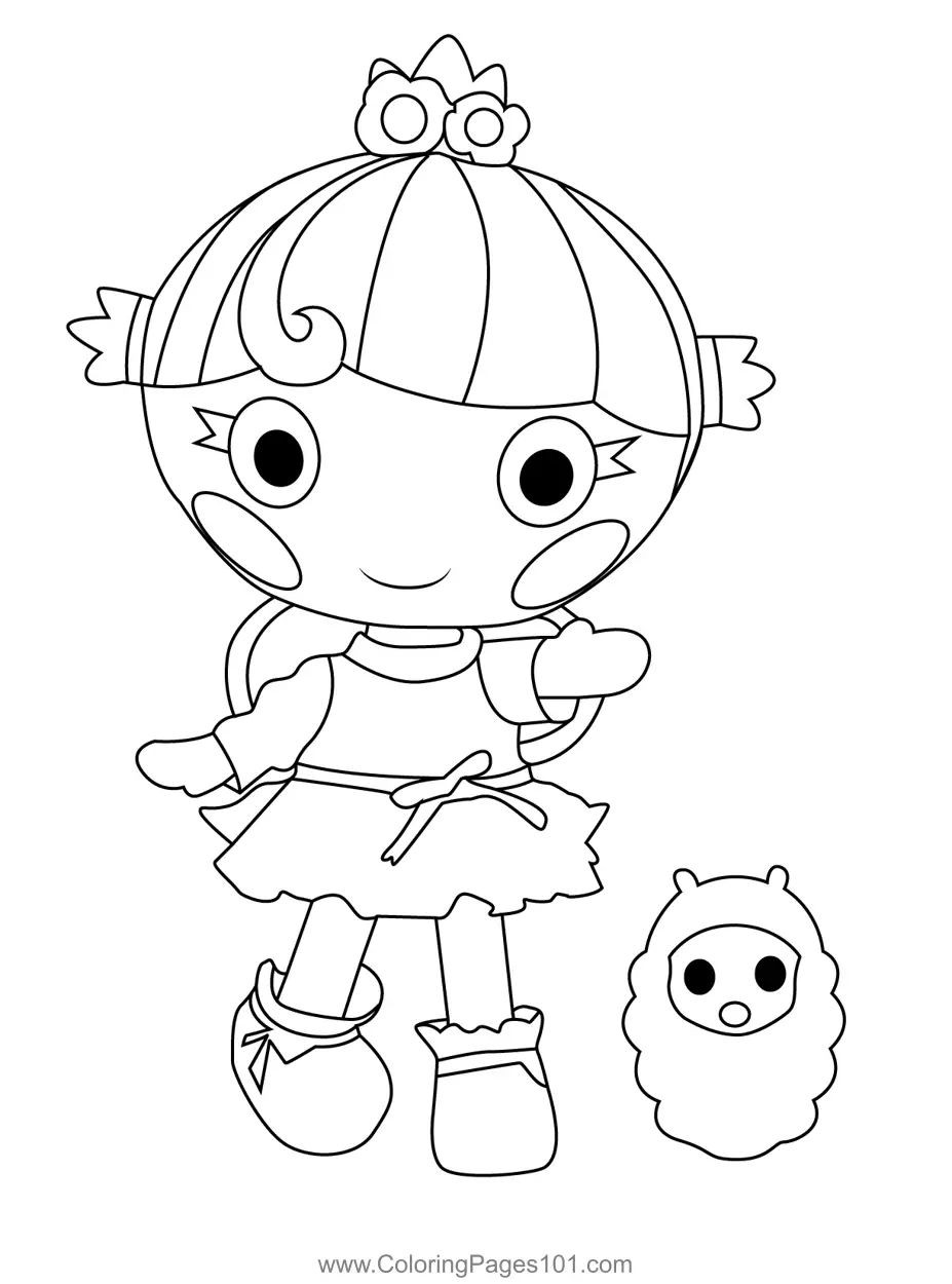 Twinkle N. Flutters Lalaloopsy Coloring Page for Kids - Free Lalaloopsy ...