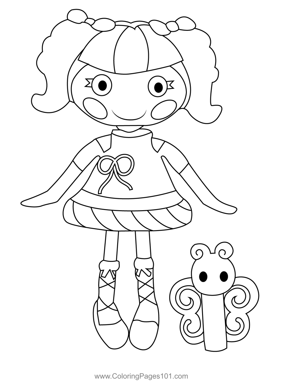 Twist E. Twirls Lalaloopsy Coloring Page for Kids - Free Lalaloopsy ...