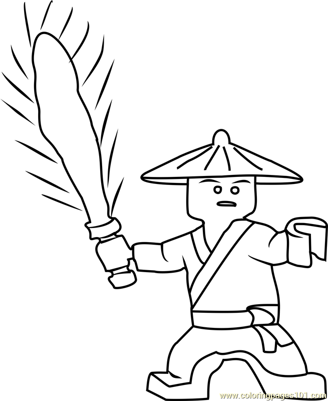 Download Ninjago First Spinjitzu Master Coloring Page for Kids - Free Lego Ninjago Printable Coloring ...