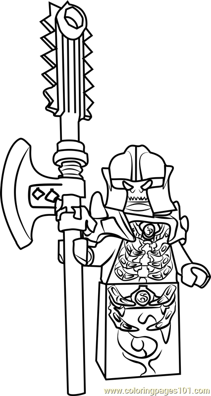 Ninjago Golden Master Coloring Page for Kids - Free Lego Ninjago
