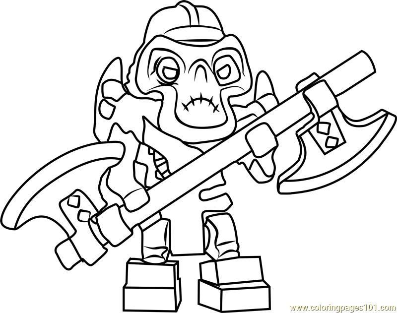 Ninjago Kruncha Coloring Page for Kids - Free Lego Ninjago Printable