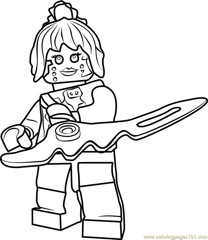 Ninjago P.I.X.A.L Coloring Page for Kids - Free Lego Ninjago Coloring Pages Online for Kids - ColoringPages101.com | Coloring Pages for Kids