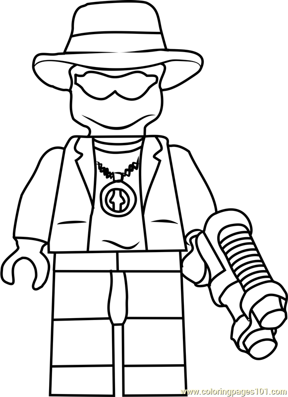 Ninjago Paleman Coloring Page for Kids - Free Lego Ninjago Printable