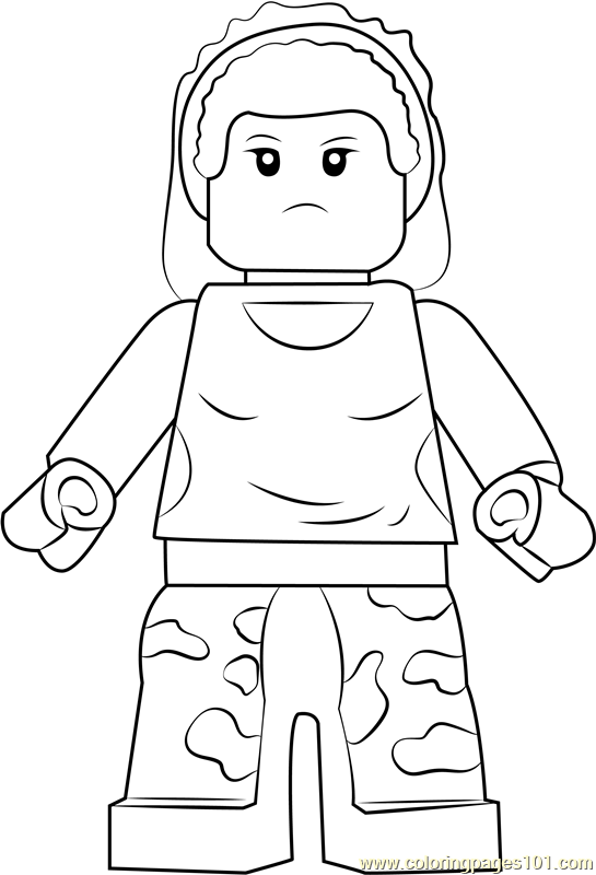 Lego Gorilla Girl