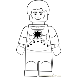 Lego Hyperion Free Coloring Page for Kids