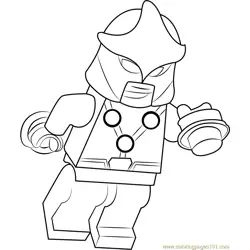 Lego Nova Free Coloring Page for Kids