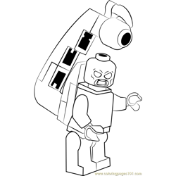 Lego Scorpion Free Coloring Page for Kids