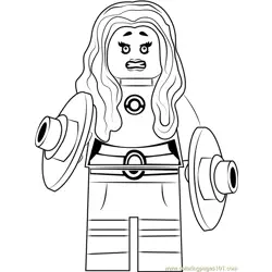 Lego Starfire Free Coloring Page for Kids