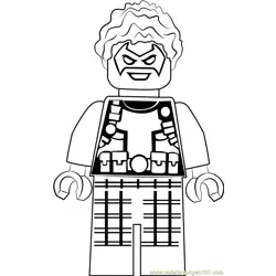 Lego Trickster Free Coloring Page for Kids