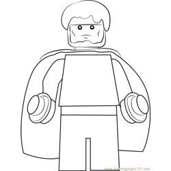 maxis lego coloring pages