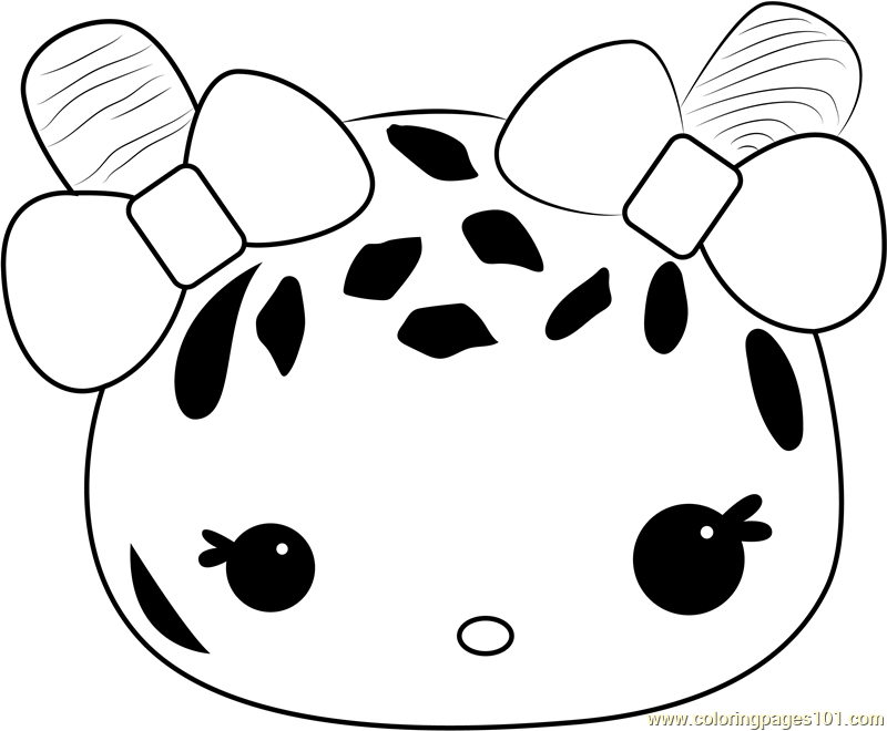 Creamy Pop Coloring Page for Kids - Free Num Noms Printable Coloring