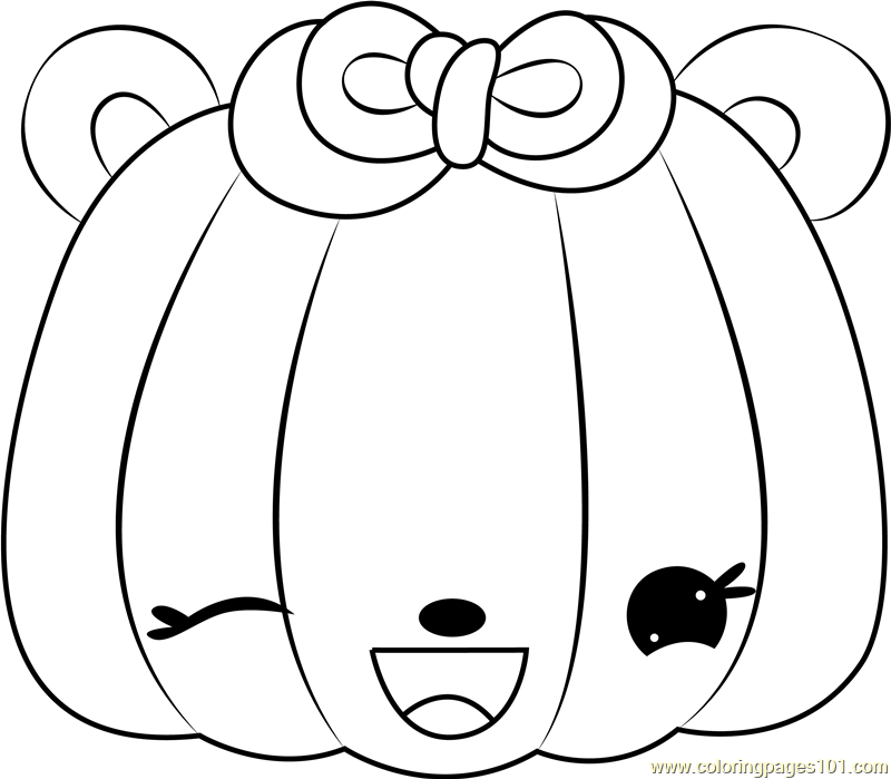 Glitter Berry Coloring Page - Free Num Noms Coloring Pages.