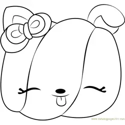 Bella Bubblegum Free Coloring Page for Kids