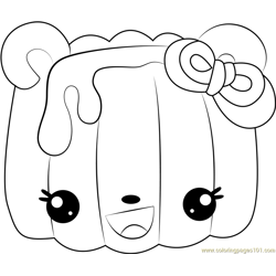 Berry Churro Free Coloring Page for Kids