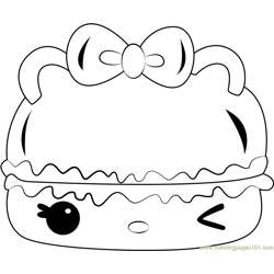 Berry Créme Gloss-Up Free Coloring Page for Kids