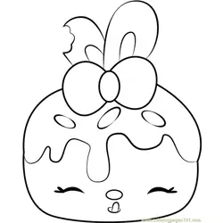 Bonnie Blueberry Free Coloring Page for Kids