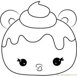 Candie Puffs Free Coloring Page for Kids