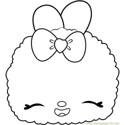 Candy Sparkle Snow Free Coloring Page for Kids