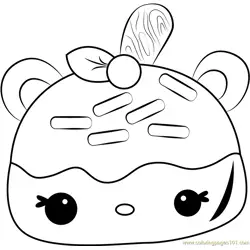 Caramel Stamp-It Free Coloring Page for Kids