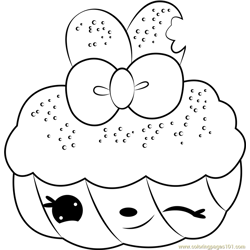Cherry Ann Free Coloring Page for Kids