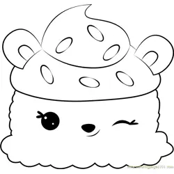 Cherry Chip Free Coloring Page for Kids