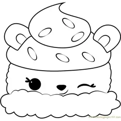 Connie Confetti Free Coloring Page for Kids