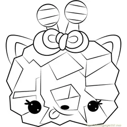 Crystal W Free Coloring Page for Kids