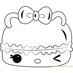 Cucumber Gloss-Up Free Coloring Page for Kids