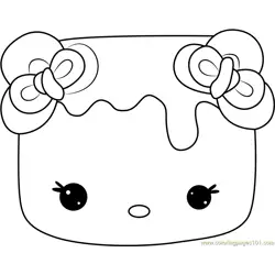 Marsha Violet Free Coloring Page for Kids