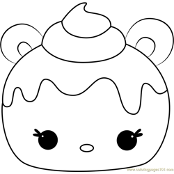 Mint Berry Free Coloring Page for Kids