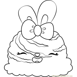 Mint Twirl Free Coloring Page for Kids
