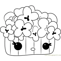 Momma Corn Free Coloring Page for Kids