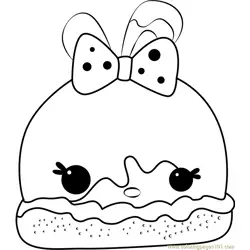Mozza Rella Free Coloring Page for Kids