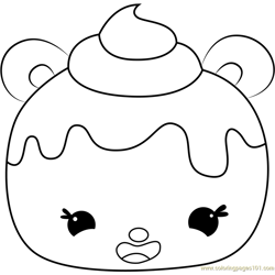 Nilla Cream Free Coloring Page for Kids