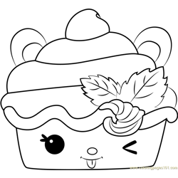 Nilla Froyo Free Coloring Page for Kids