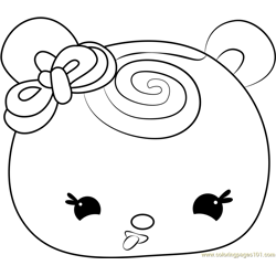 Nilla Swirl Free Coloring Page for Kids