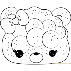 Pina Gummy Free Coloring Page for Kids