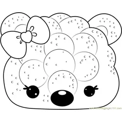 Sparkle Berry Gummy Free Coloring Page for Kids