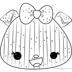 Sparkle Mellie Free Coloring Page for Kids